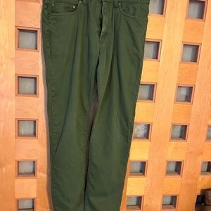 J. Crew 770 Double-Layer Flannel-Lined Winter Corduroy Pants, 36x32